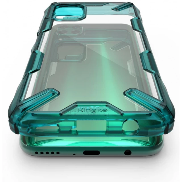 Чехол Ringke Fusion X для Huawei P40 Lite Turquoise Green (8809716071326)