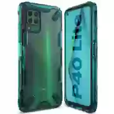 Чохол Ringke Fusion X для Huawei P40 Lite Turquoise Green (8809716071326)