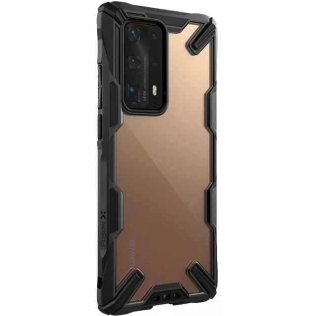 Чохол Ringke Fusion X для Huawei P40 Pro Black (8809716071074)