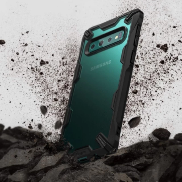 Чохол Ringke Fusion X для Samsung Galaxy S10 Plus (G975) Black (FUSG0010)