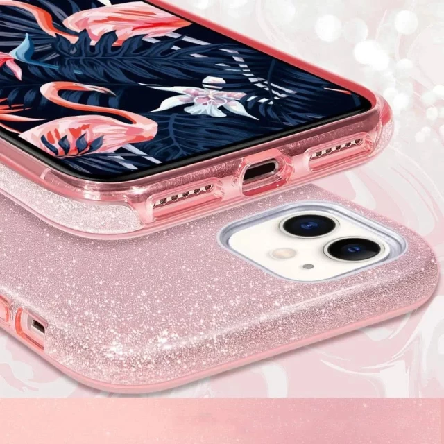 Чехол Tech-Protect Glitter Shine для Huawei P40 Lite Pink (0795787710388)