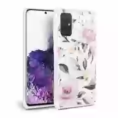 Чохол Tech-Protect Floral для Samsung Galaxy A41 (A415) White (5906735417395)