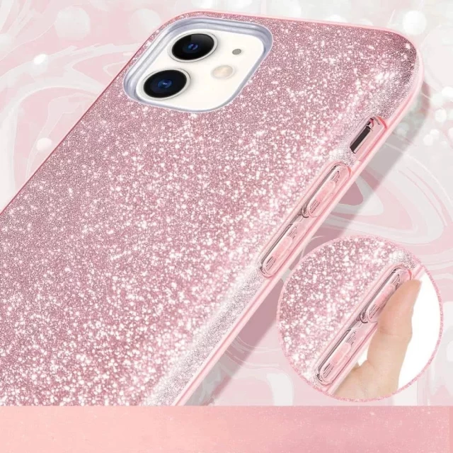 Чохол Tech-Protect Glitter Shine для Samsung Galaxy A41 (A415) Pink (0795787711651)