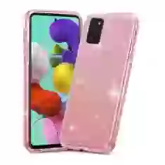Чехол Tech-Protect Glitter Shine для Samsung Galaxy A41 (A415) Pink (0795787711651)
