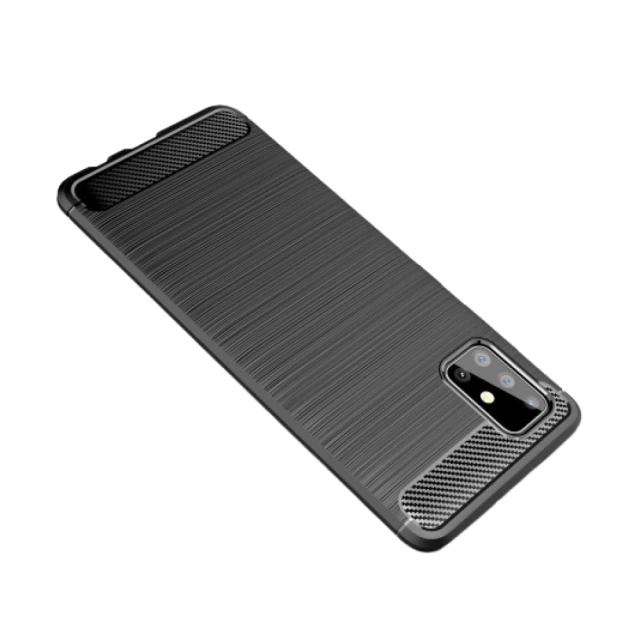 Чохол Tech-Protect TPUcarbon для Samsung Galaxy M31s (M317) Black (0795787713778)