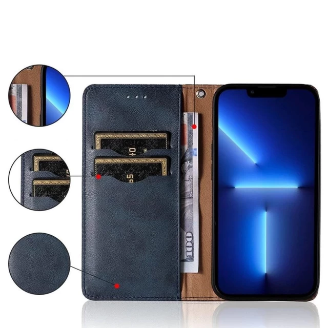 Чохол-книжка HRT Magnet Strap Case для Samsung Galaxy A34 5G Blue (9145576271407)