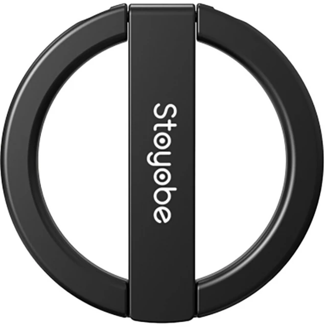 Магнитное кольцо-подставка Stoyobe Magnetic Bracket Black (6974690970070)