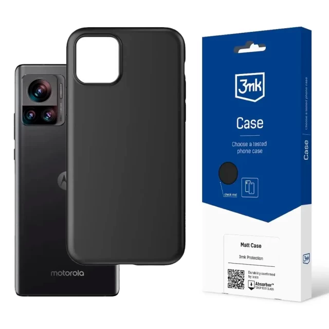 Чохол 3mk Matt Case для Motorola Edge 30 Ultra Black (5903108521338)