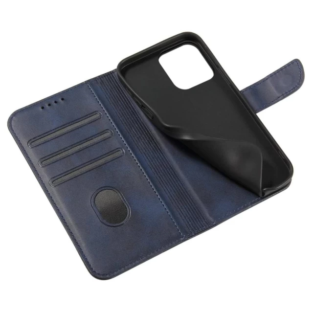 Чехол-книжка HRT Magnet Case для Xiaomi Redmi 11A | 12C | Poco C55 Blue (9145576277324)