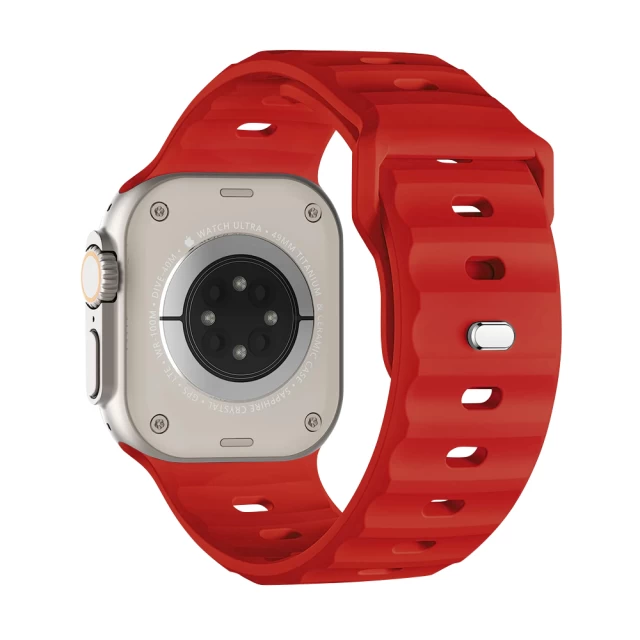 Ремінець Upex IconBand для Apple Watch 41 | 40 | 38 mm Red (UP129617)