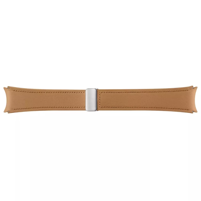 Ремінець Samsung D-Buckle Hybrid Eco-Leather для Samsung Galaxy Watch 6 | 6 Classic | 5 | 5 Pro | 4 | 4 Classic 20 mm (M/L) Camel (ET-SHR94LDEGEU)