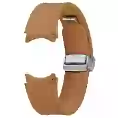 Ремінець Samsung D-Buckle Hybrid Eco-Leather для Samsung Galaxy Watch 6 | 6 Classic | 5 | 5 Pro | 4 | 4 Classic 20 mm (M/L) Camel (ET-SHR94LDEGEU)