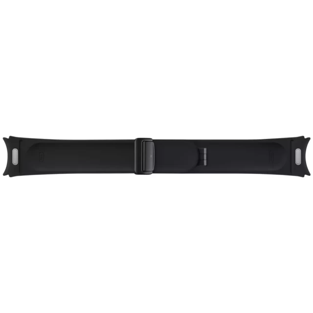 Ремінець Samsung D-Buckle Hybrid Eco-Leather для Samsung Galaxy Watch 6 | 6 Classic | 5 | 5 Pro | 4 | 4 Classic 20 mm (M/L) Black (ET-SHR94LBEGEU)