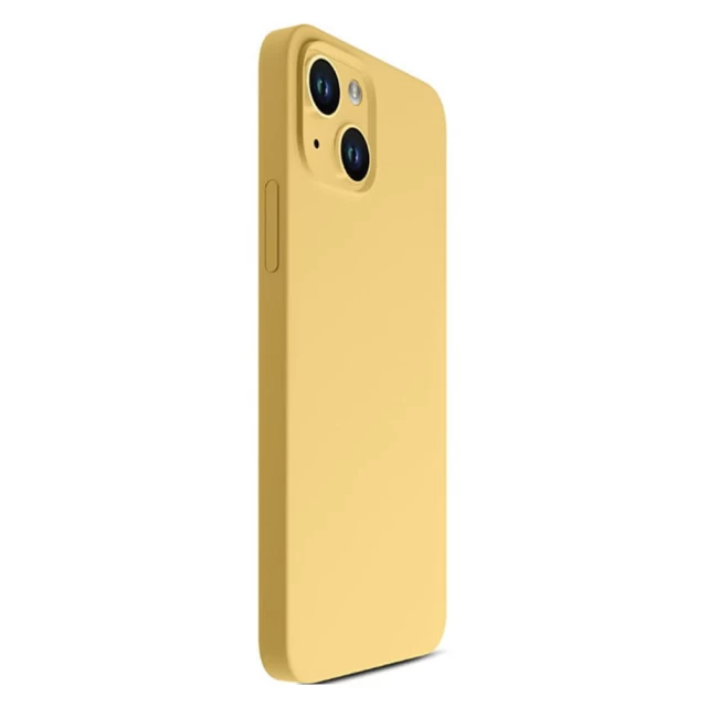 Чехол 3mk Hardy Case для iPhone 15 Yellow with MagSafe (5903108527316)