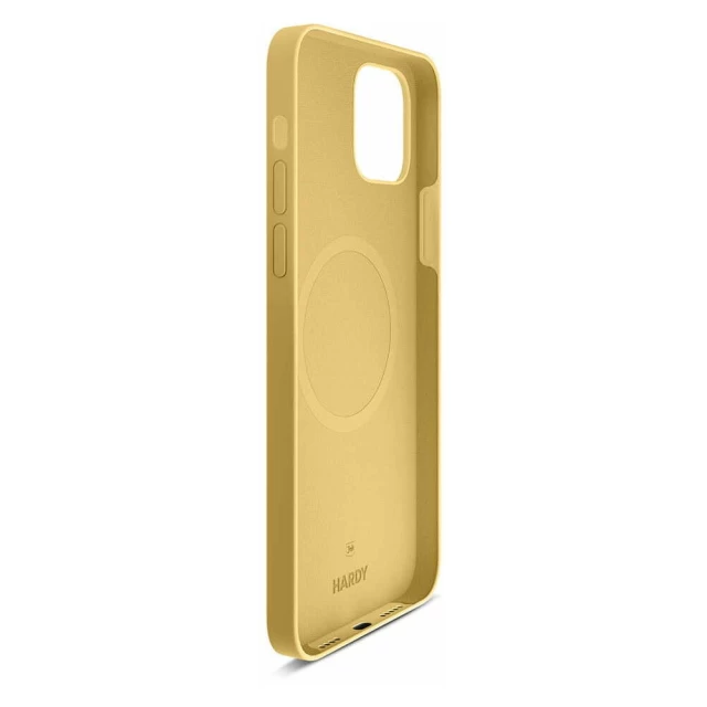 Чохол 3mk Hardy Case для iPhone 15 Yellow with MagSafe (5903108527316)