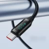 Кабель Wozinsky USB-C to USB-C with PD Display 100W 2 m Black (WUCCC2)