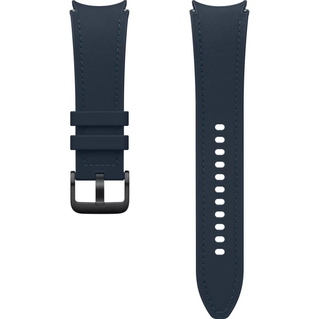 Ремінець Samsung Hybrid Eco-Leather для Samsung Galaxy Watch 6 | 6 Classic | 5 | 5 Pro | 4 | 4 Classic 20 mm (M/L) Indigo (ET-SHR96LNEGEU)