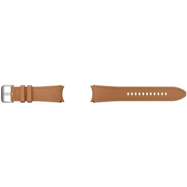 Ремешок Samsung Hybrid Eco-Leather для Samsung Galaxy Watch 6 | 6 Classic | 5 | 5 Pro | 4 | 4 Classic 20 mm (M/L) Camel (ET-SHR96LDEGEU)