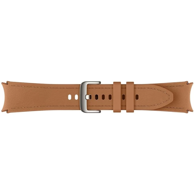 Ремінець Samsung Hybrid Eco-Leather для Samsung Galaxy Watch 6 | 6 Classic | 5 | 5 Pro | 4 | 4 Classic 20 mm (M/L) Camel (ET-SHR96LDEGEU)