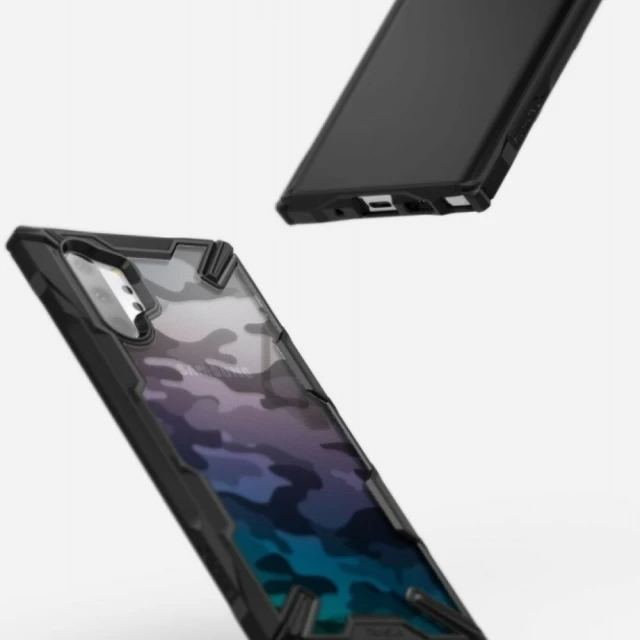 Чохол Ringke Fusion X для Samsung Galaxy Note 10 Plus (N975) Camo Black (XDSG0020)