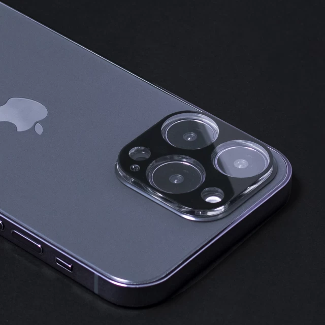 Захисне скло Wozinsky для камери iPhone 15 Pro Full Camera Glass Black (9145576282236)