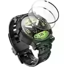 Чохол-ремінець з захисним склом Supcase IBLSN Armorbox (Glass 2 PCS) для Samsung Galaxy Watch 4 | 5 | 6 44 mm Black (843439138322)