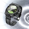 Чохол-ремінець з захисним склом Supcase IBLSN Armorbox (Glass 2 PCS) для Samsung Galaxy Watch 6 Classic 47 mm Black (843439138339)