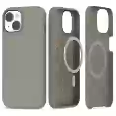 Чехол Tech-Protect Silicone для iPhone 15 Titanium with MagSafe (9319456606881)