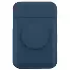 Чехол-бумажник UNIQ Flixa Navy Blue with MagSafe (UNIQ-FLIXA-NAVYBLUE)