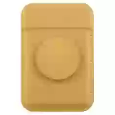 Чехол-бумажник UNIQ Flixa Canary Yellow with MagSafe (UNIQ-FLIXA-CYELLOW)
