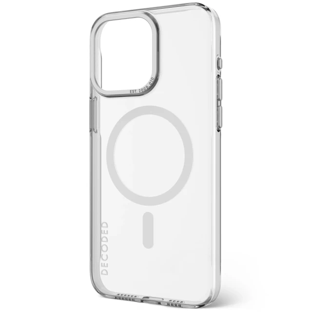 Чехол Decoded Clear Case для iPhone 15 Pro Max Ice with MagSafe (D24IPO15PMBCT2TT)