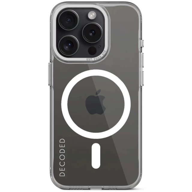 Чохол Decoded Clear Case для iPhone 15 Pro Ice with MagSafe (D24IPO15PBCT2TT)