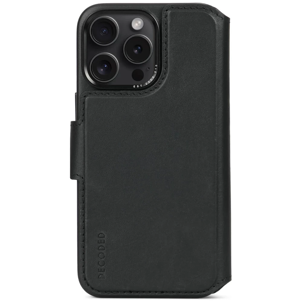 Чехол-книжка Decoded Detachable Wallet для iPhone 15 Pro Max Black with  MagSafe (D24IPO15PMDW5BK) - купить по цене 0 ₴ в Киеве / Украине.  Оригинальный товар с гарантией качества.