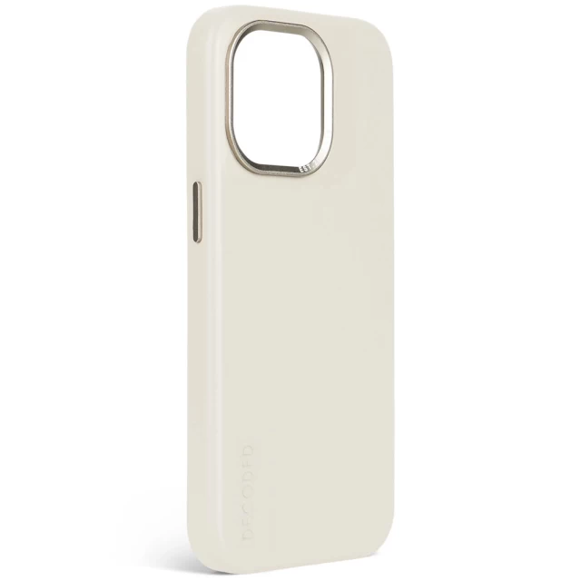 Чехол Decoded Leather Back Cover для iPhone 15 Pro Clay with MagSafe (D24IPO15PBC1CY)