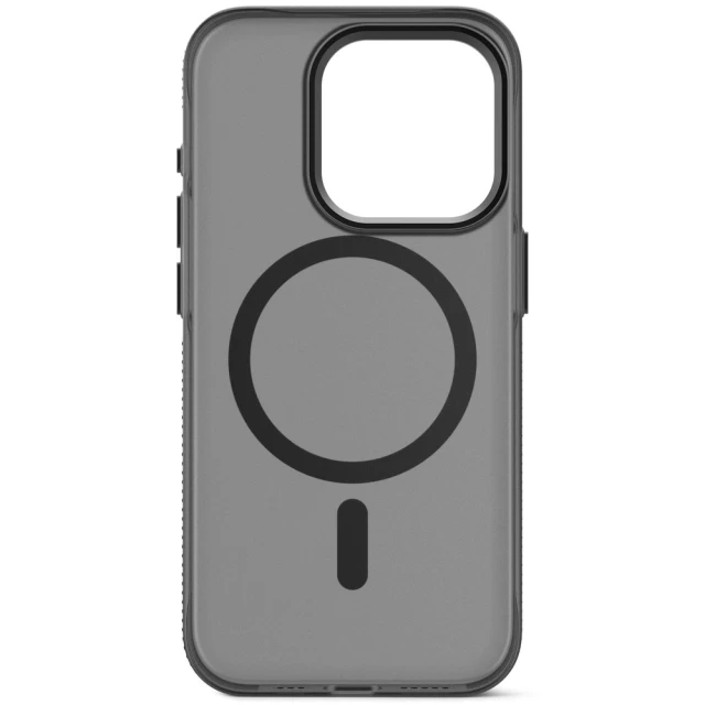 Чехол Decoded Grip Case для iPhone 15 Pro Ice Black with MagSafe (D24IPO15PBCT2FK)