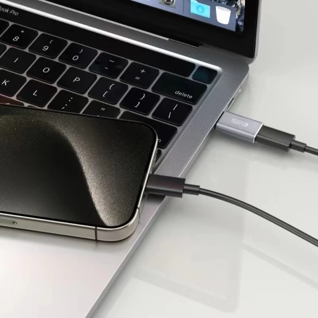 Адаптер Tech-Protect UltraBoost USB-C to Lightning Grey (9319456606195)
