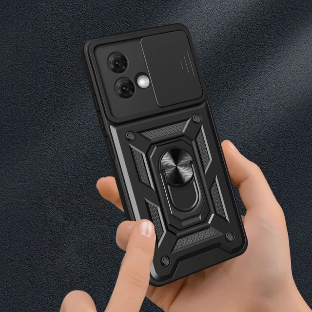 Чехол Tech-Protect CamShield Pro для Motorola Moto G84 5G Black (9319456607345)