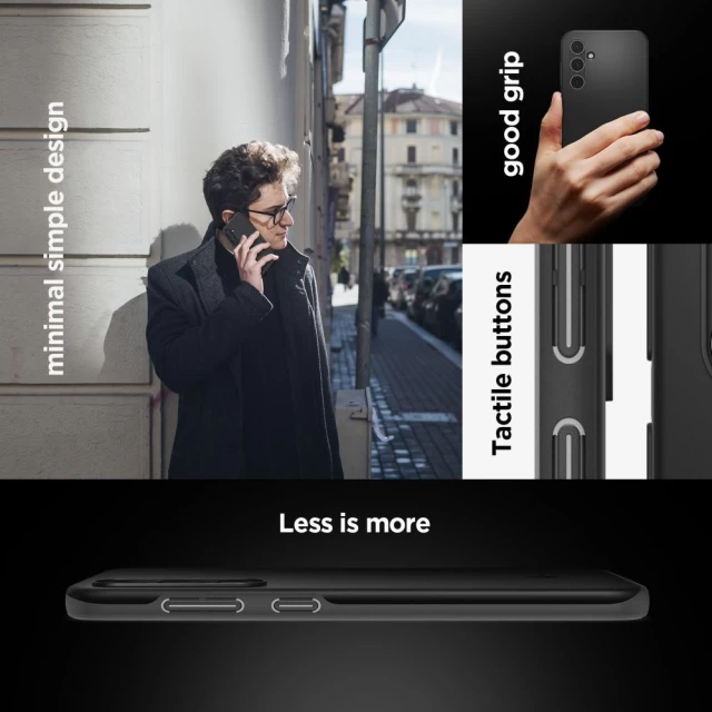 Чехол Spigen Thin Fit для Samsung Galaxy S23 FE Black (ACS06363)