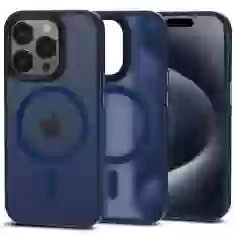 Чехол Tech-Protect MagMat для iPhone 15 Pro Max Matte Navy with MagSafe (9319456606577)