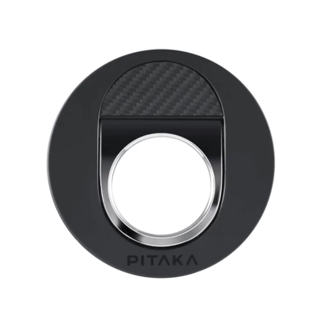 Кольцо-держатель Pitaka MagEZ Grip Twill 600D Black/Grey with MagSafe (MGB2302)