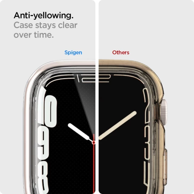 Чехол Spigen Ultra Hybrid для Apple Watch 41 mm Crystal Clear (ACS04613)