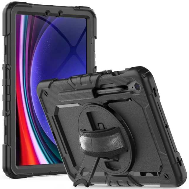 Чохол Tech-Protect Solid360 для Samsung Galaxy Tab S9 FE 10.9 (X510 | X516B) Black (9319456606249)