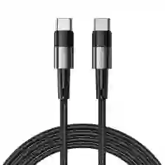Кабель Tech-Protect UltraBoost USB-C to USB-C 100W 5A 2 m Grey (9319456606133)