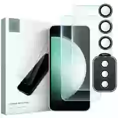 Захисне скло для дисплея та камери Tech-Protect Supreme Set (2 PCS) | (1PCS) для Samsung Galaxy S23 FE Clear (9319456606478)