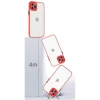 Чехол HRT Milky Case для Xiaomi Redmi Note 10 Pro | 10 Pro Max Red (9145576222935)