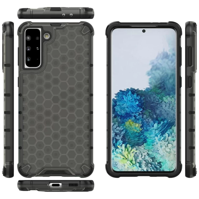 Чехол HRT Honeycomb для Samsung Galaxy S22 Black (9145576244937)