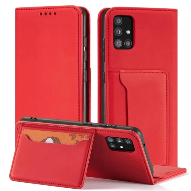 Чохол-книжка HRT Magnet Card Case для Samsung Galaxy S22 Red (9145576251294)