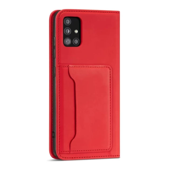 Чехол-книжка HRT Magnet Card Case для Samsung Galaxy S22 Red (9145576251294)