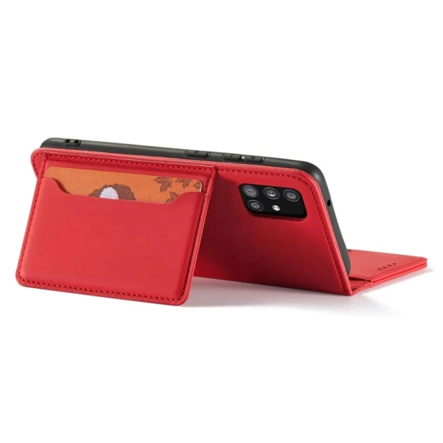 Чехол-книжка HRT Magnet Card Case для Samsung Galaxy S22 Red (9145576251294)