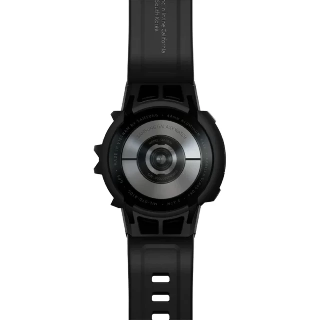Чехол-ремешок Spigen Rugged Armor Pro для Samsung Galaxy Watch 4 | 5 44 mm Black (ACS03830)